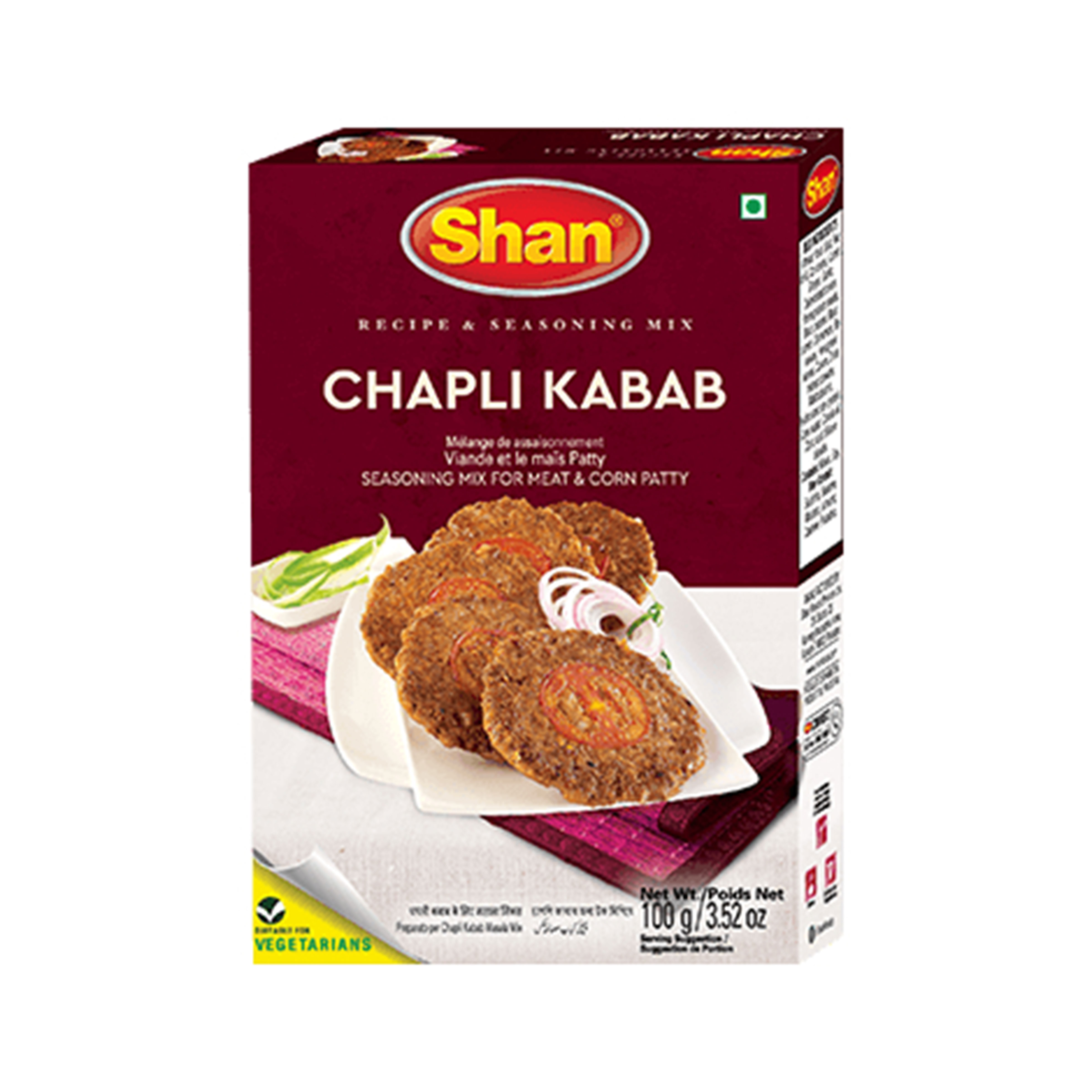 SHAN CHAPLI KABAB 100G