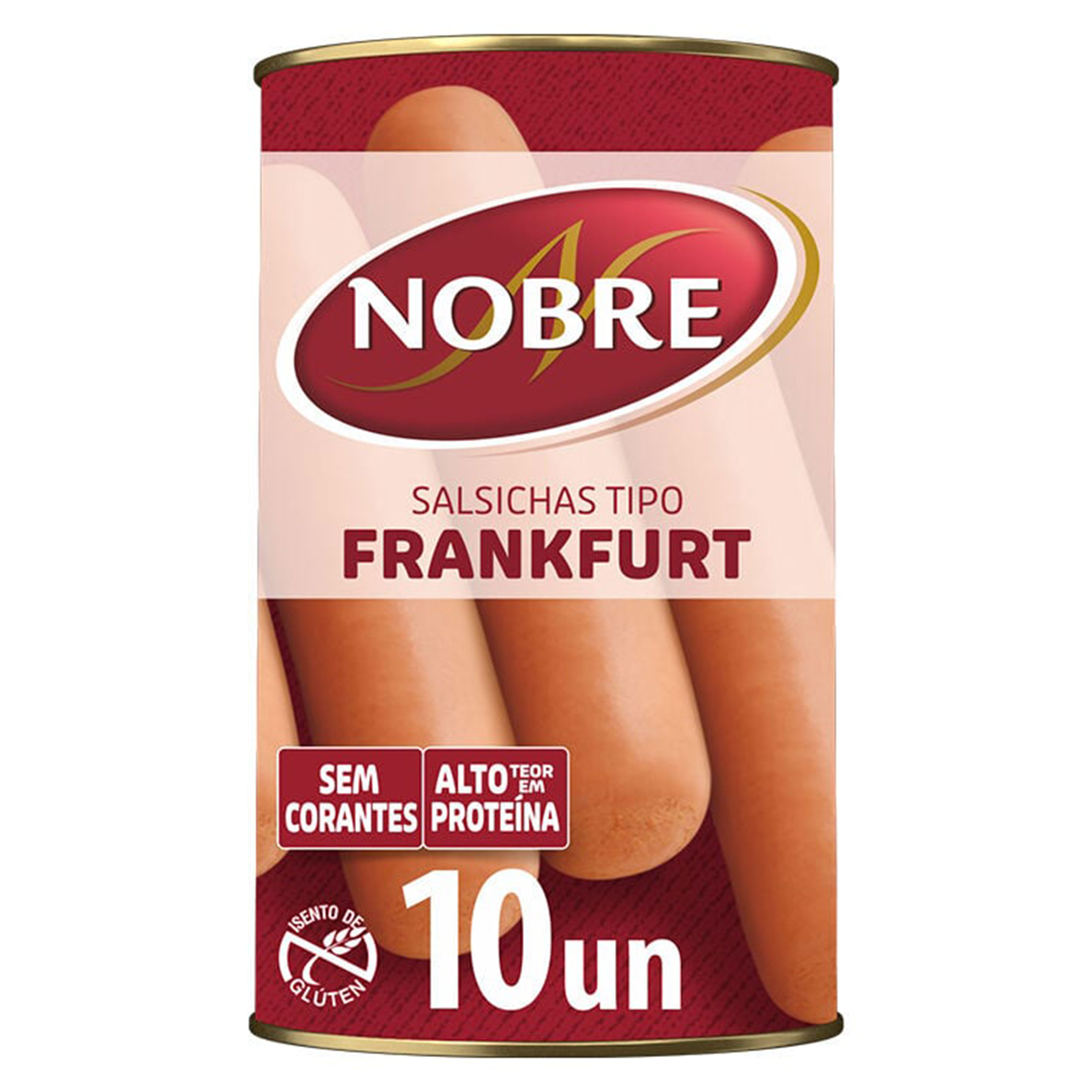 NOBRE SALSICHAS 10 380G