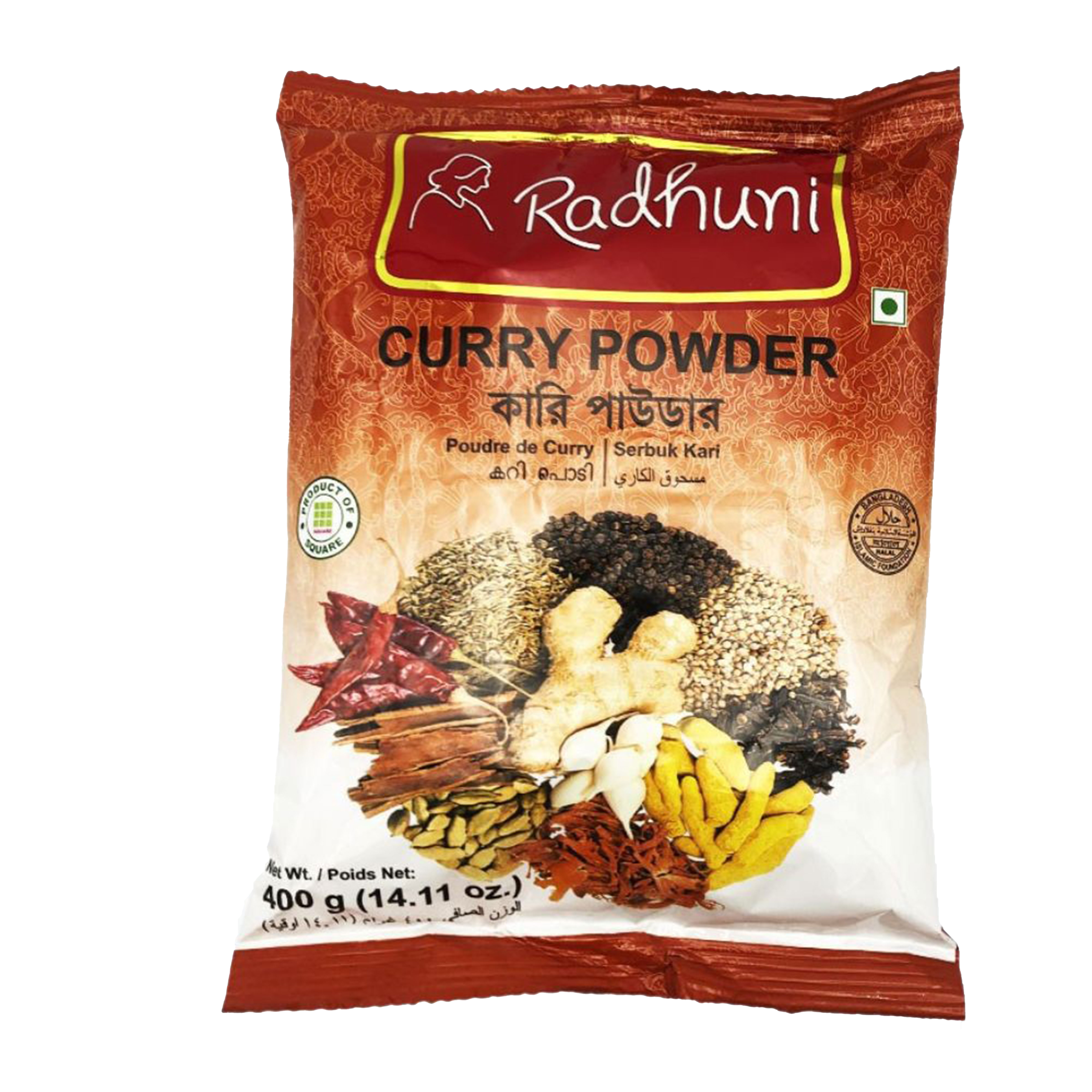 RADHUNI CURRY POWDER 400G