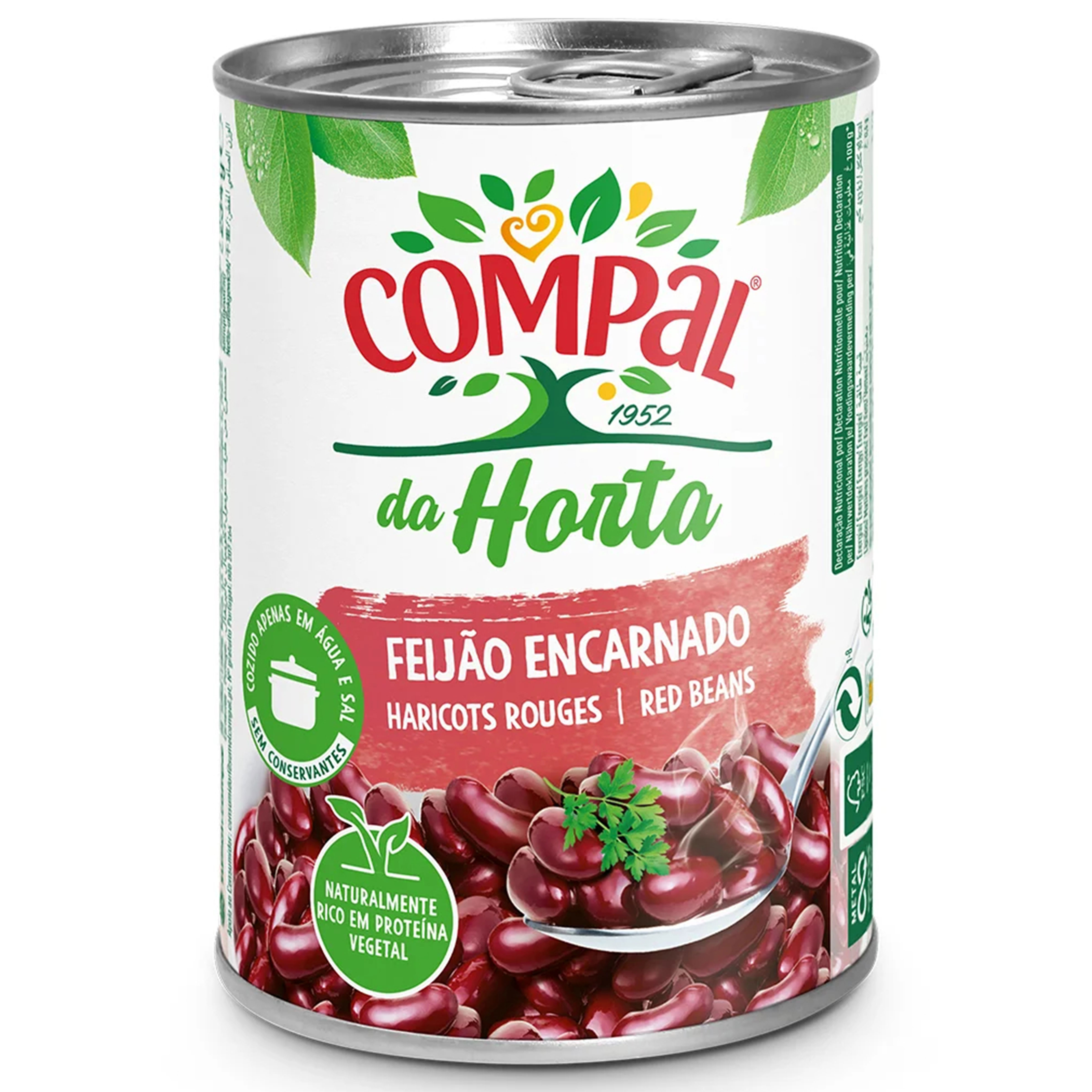 COMPAL FEIJAO ENCARNADO 410G