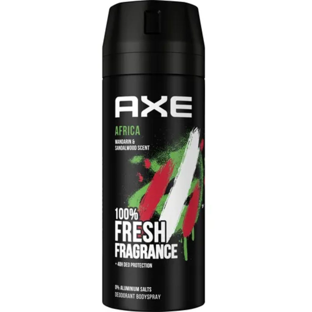 AXE AFRICA BODY SPRAY 150ML [TA]