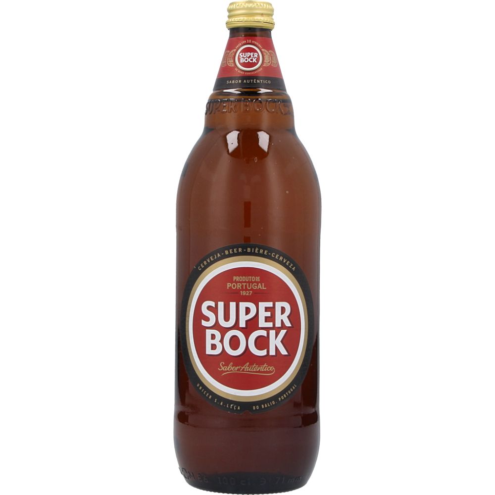 SUPER BOCK CERVEJA 1LT