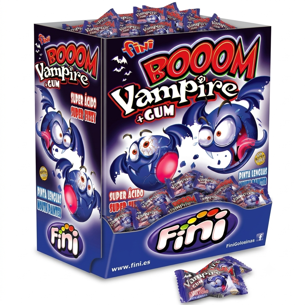 Fini Chicle boom vampiro 200u (43170)