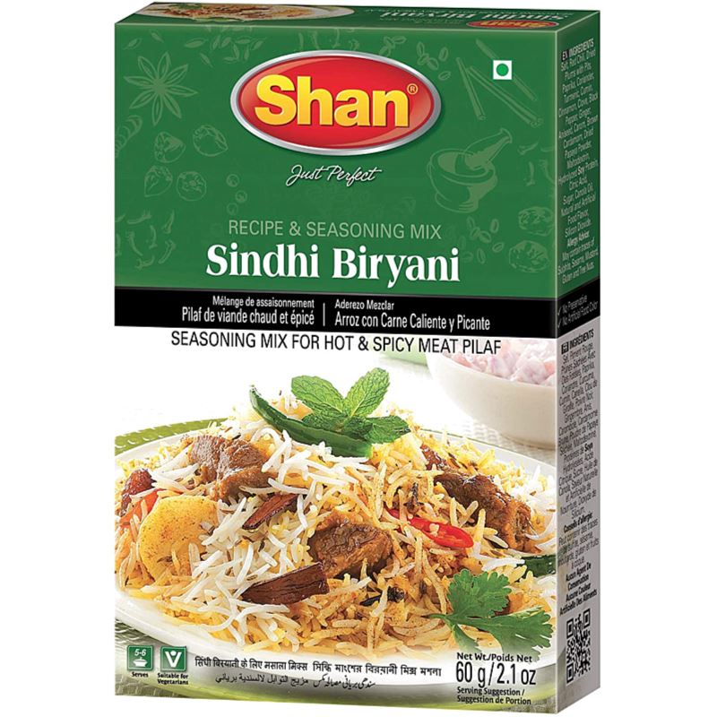 SHAN SINDHI BIRYANI MASALA 60G