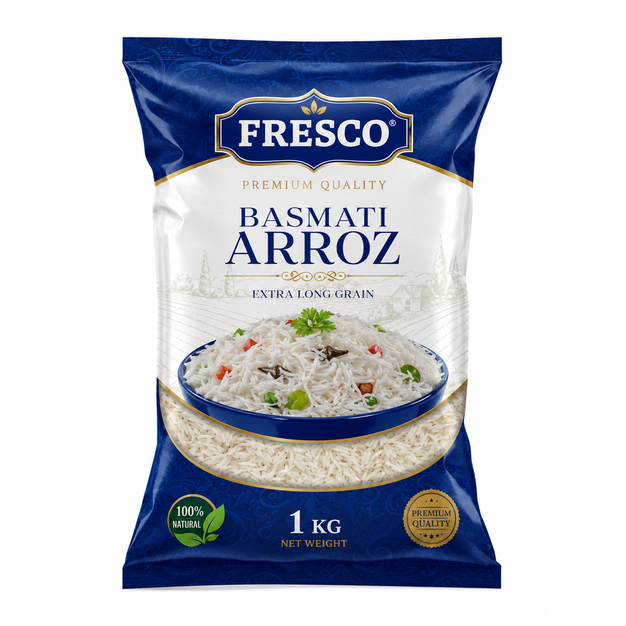 FRESCO BASMATI ARROZ 1 KG