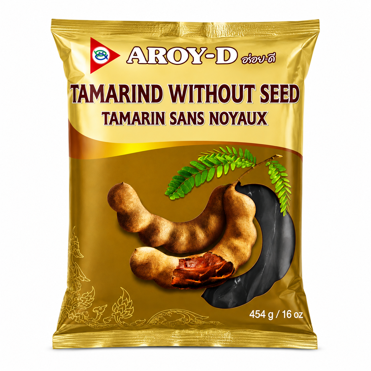 AROY D TAMARIND WITHOUT SEED 454G