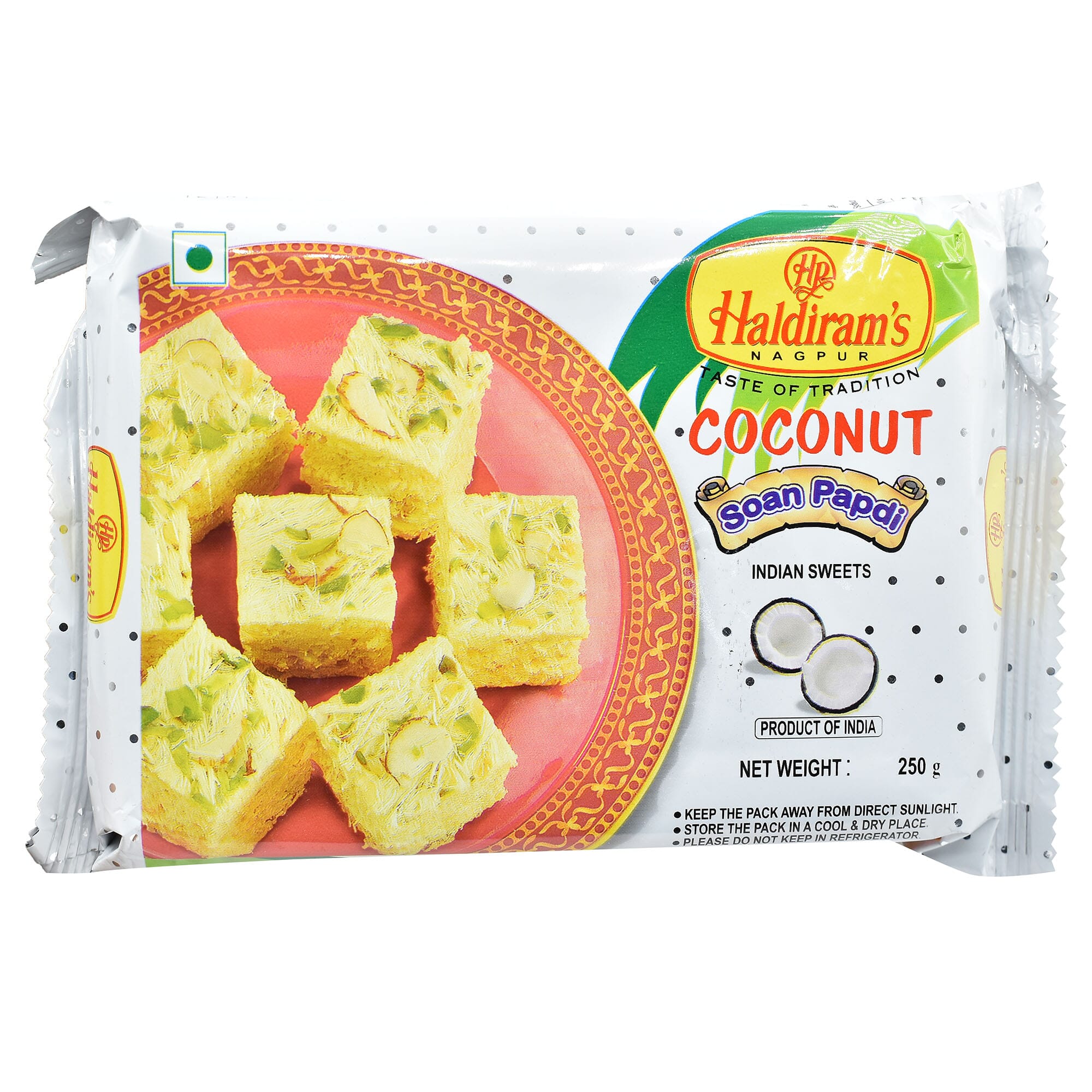 COCONUT SOAN PAPDI HALDIRAM 250G [KI]