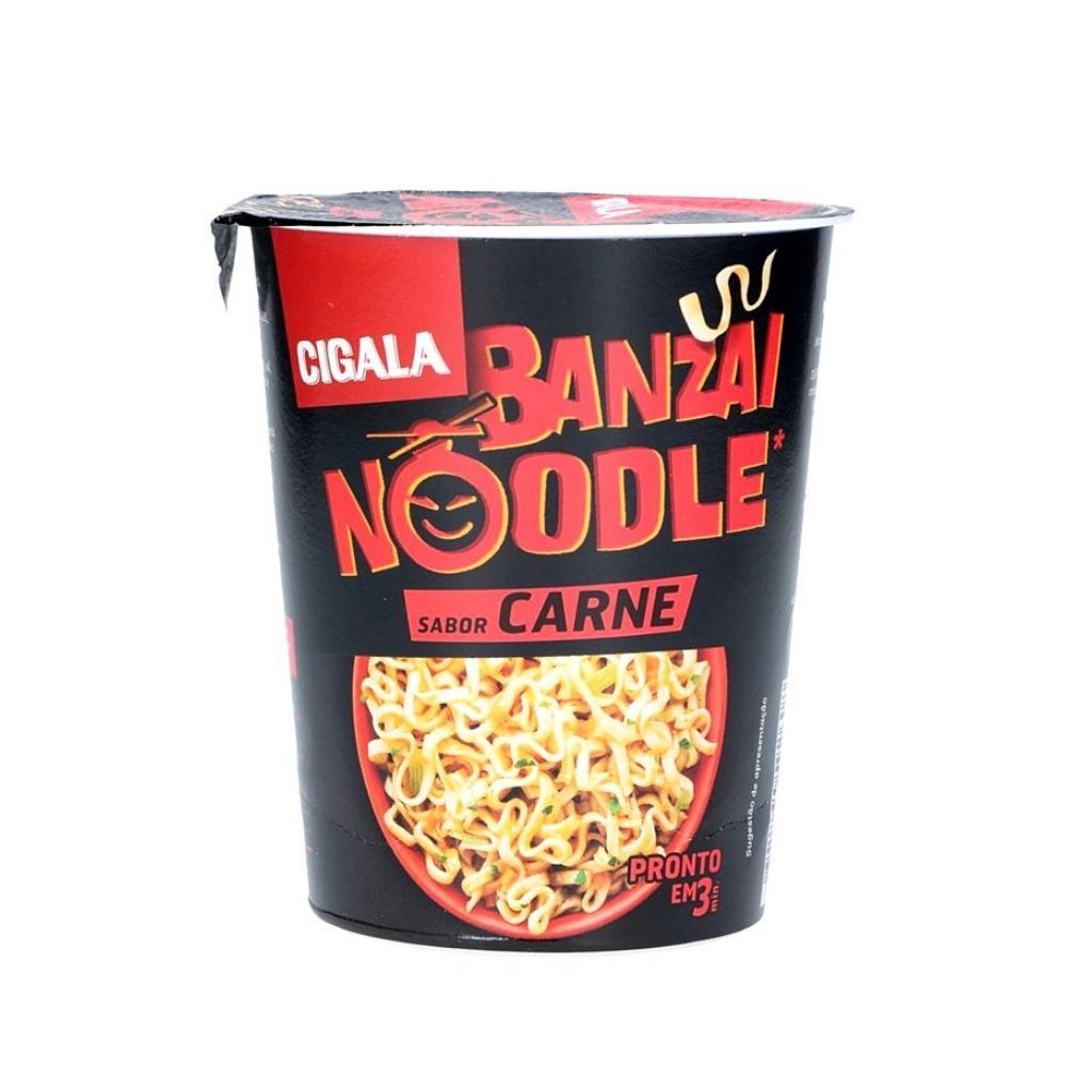 Cigala Banzai noodle carne 8x67g (49901)