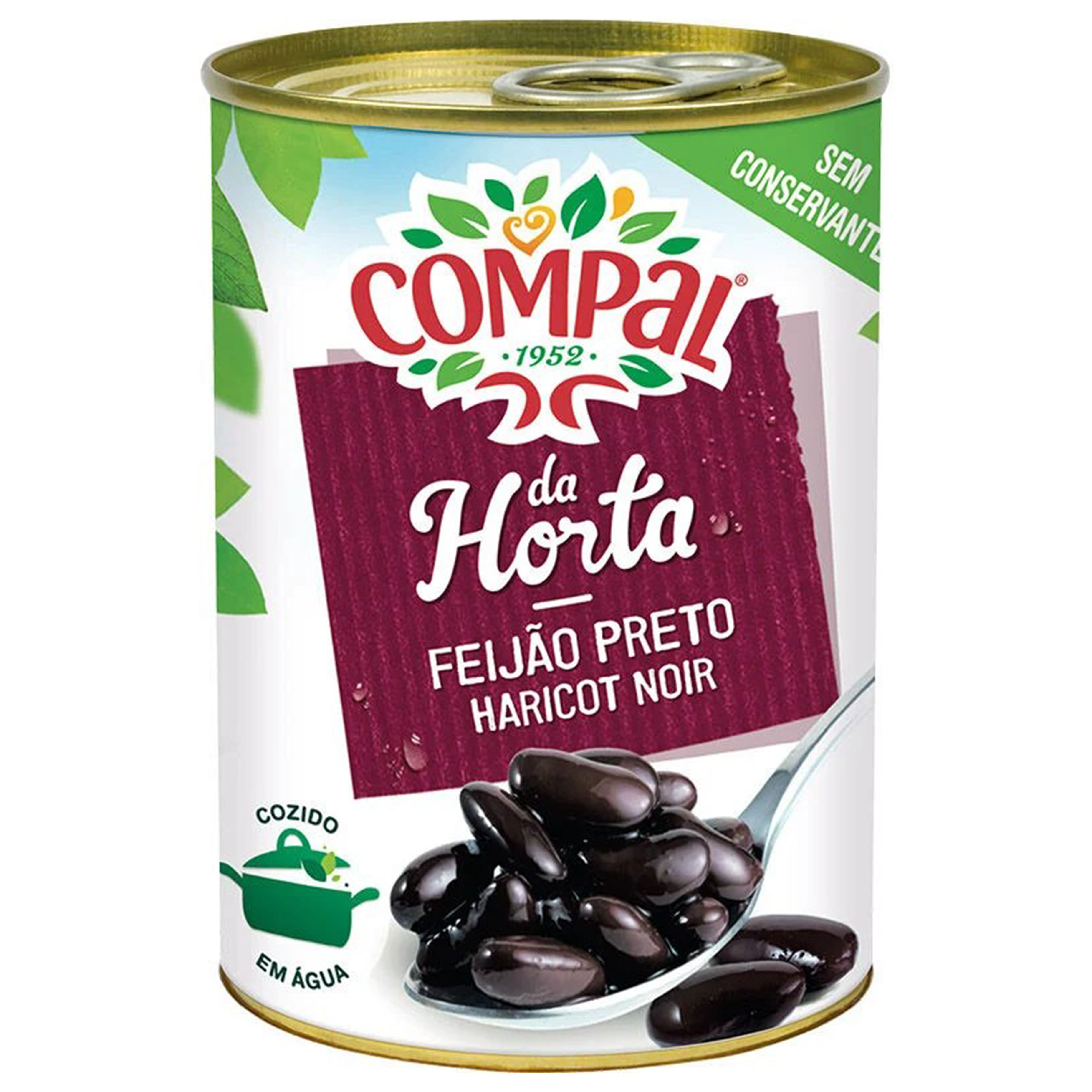 COMPAL FEIJAO PRETO 410G