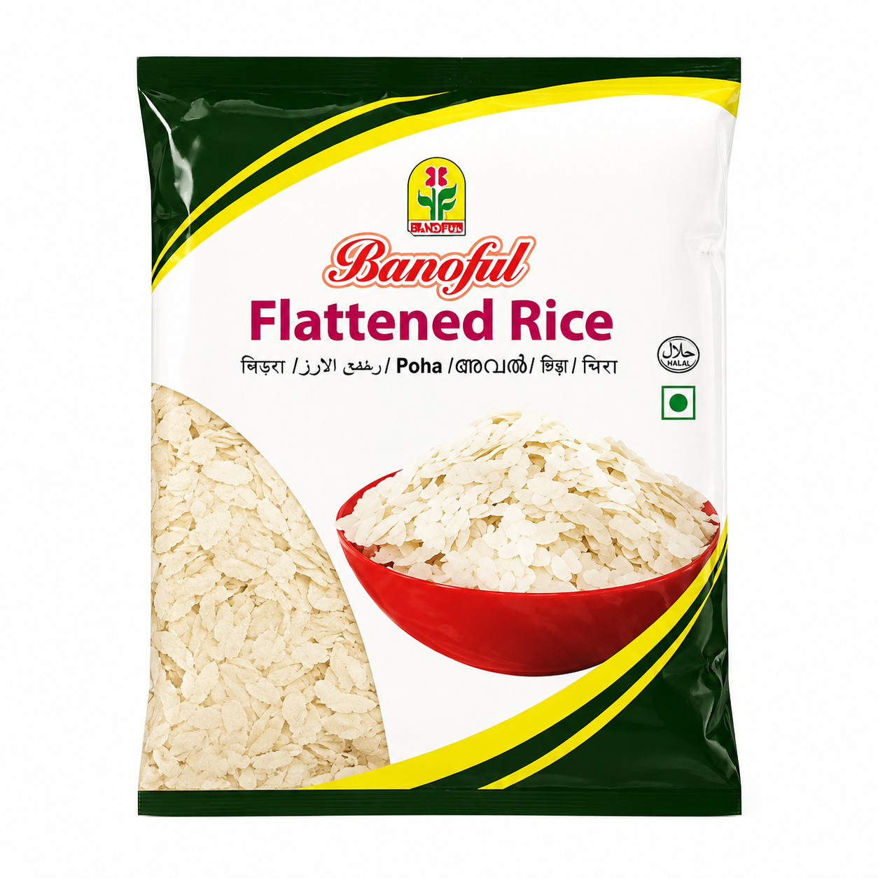 BANOFUL FLATTENED RICE (CHIRA) 500G