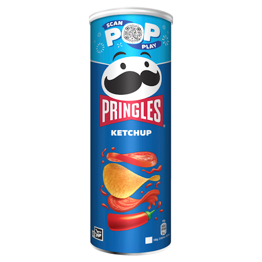 PRINGLES KETCHUP 165G (15240)