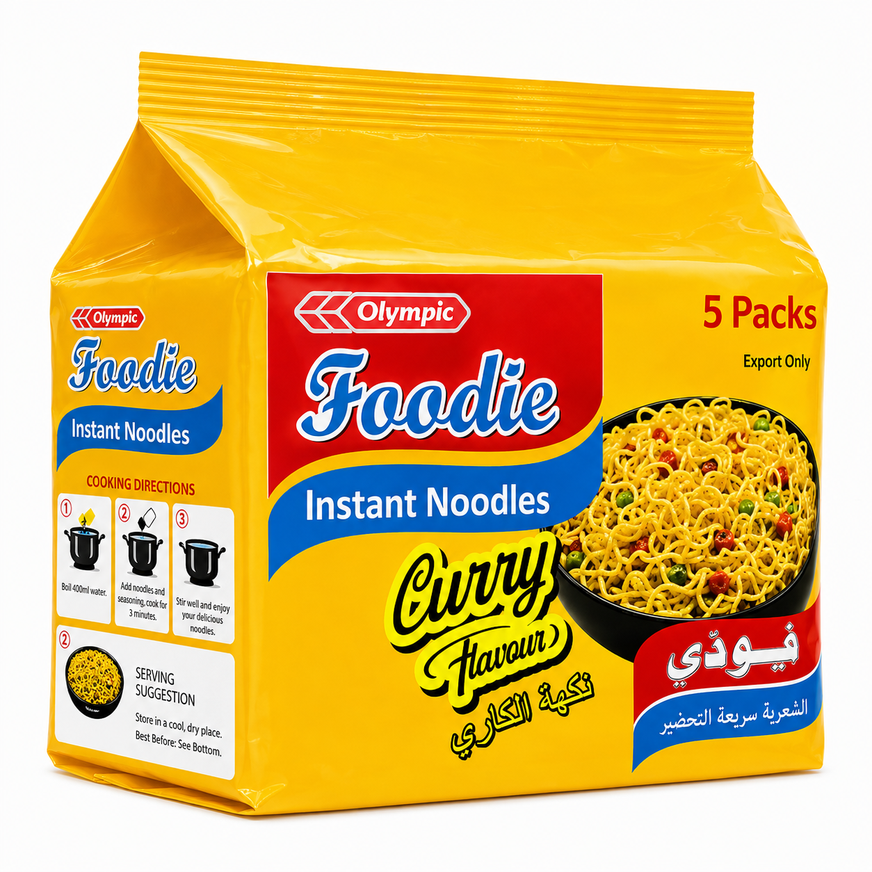 OLYMPIC FOODIE CHICKEN FLAVOUR 5 PACK 310G