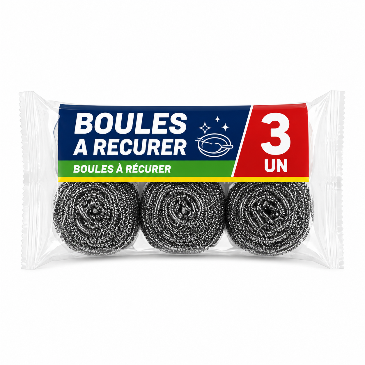 BOULES A RECURER 3 UN
