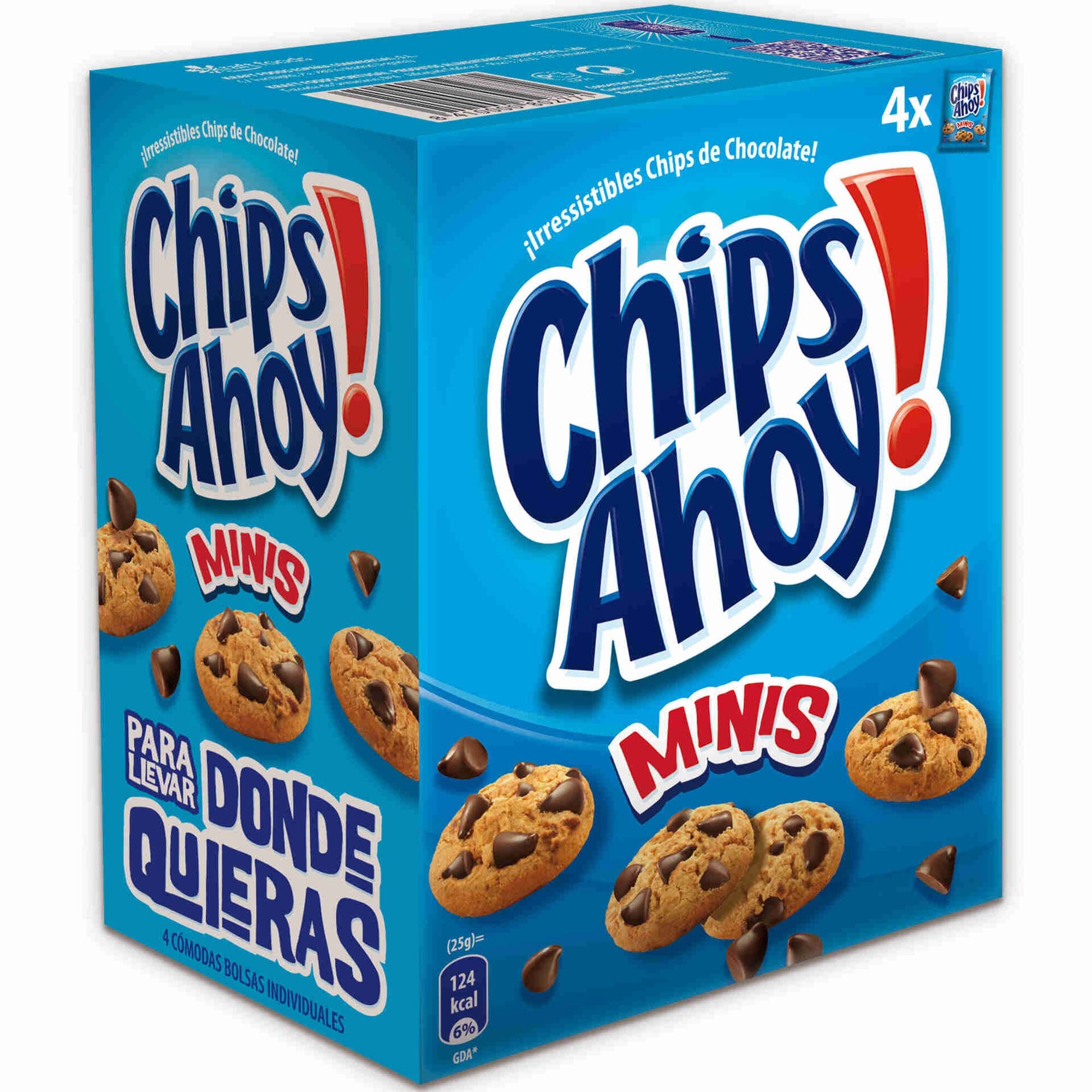 Mini chip ahoy caja 12x160g (40121)