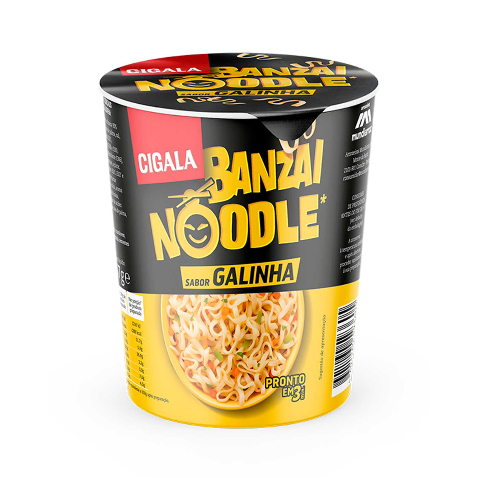 Cigala noodles galinha 8x67g (49902)