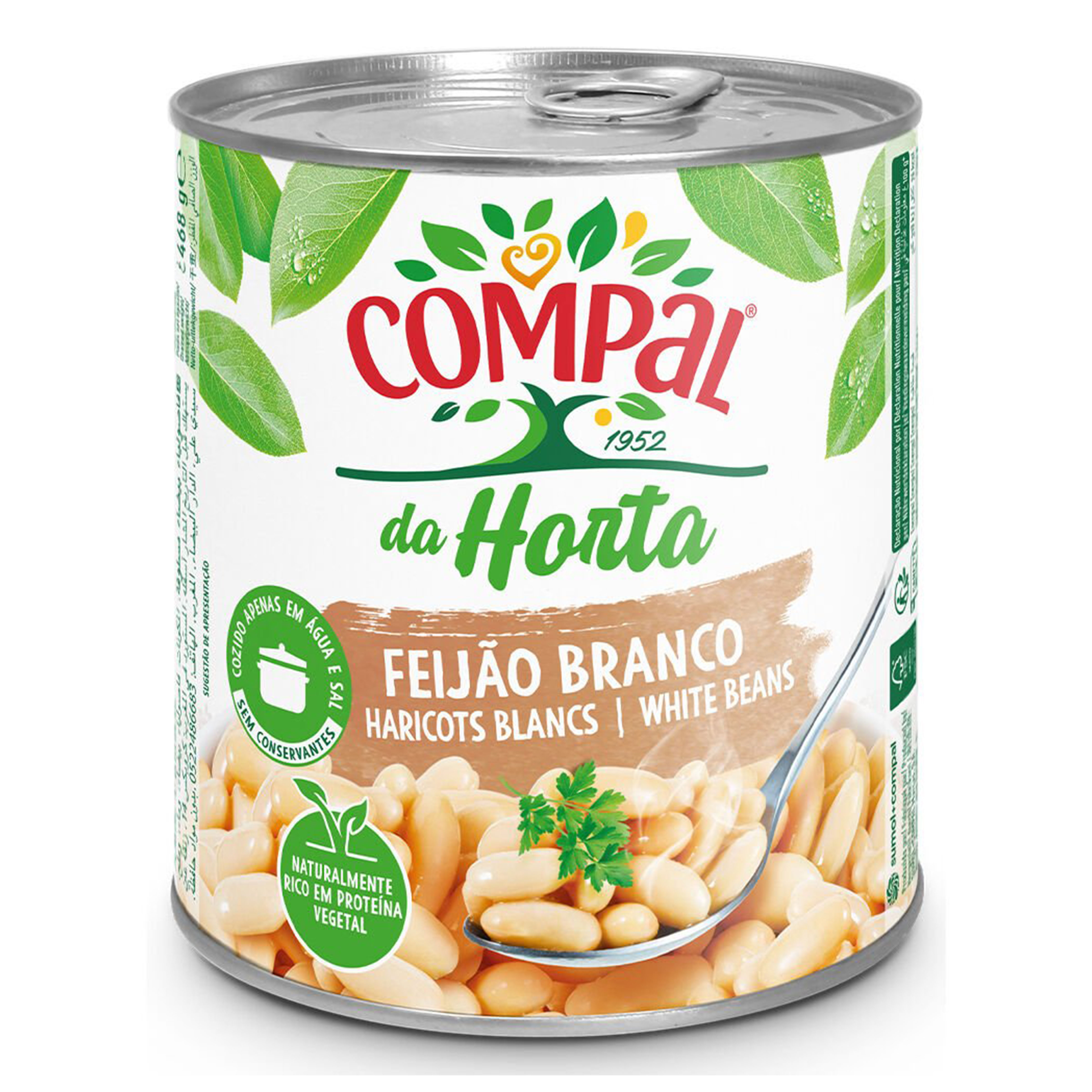 COMPAL FEIJAO BRANCO 845G