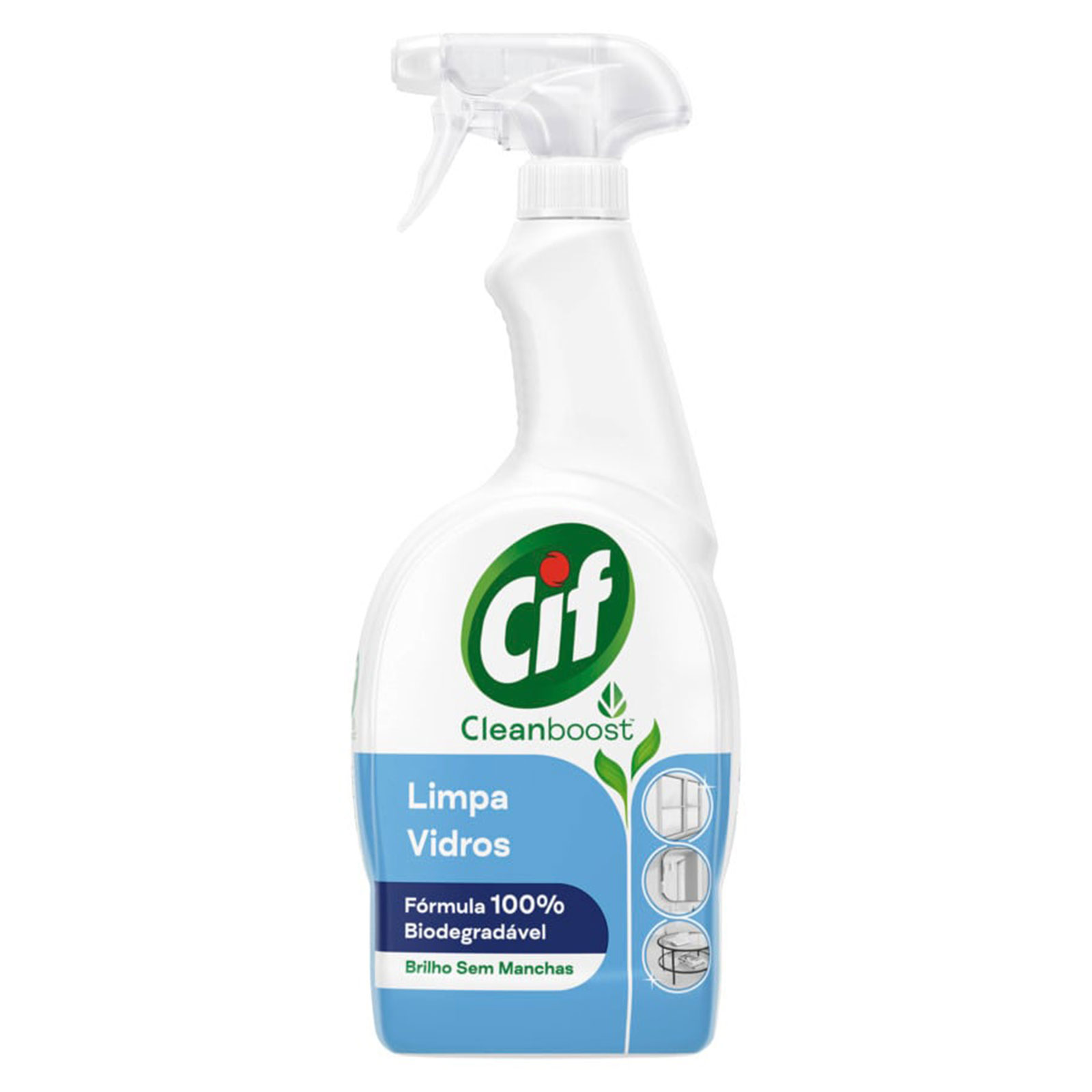CIF CLEANBOOST LIMPA VIDROS  750 ML
