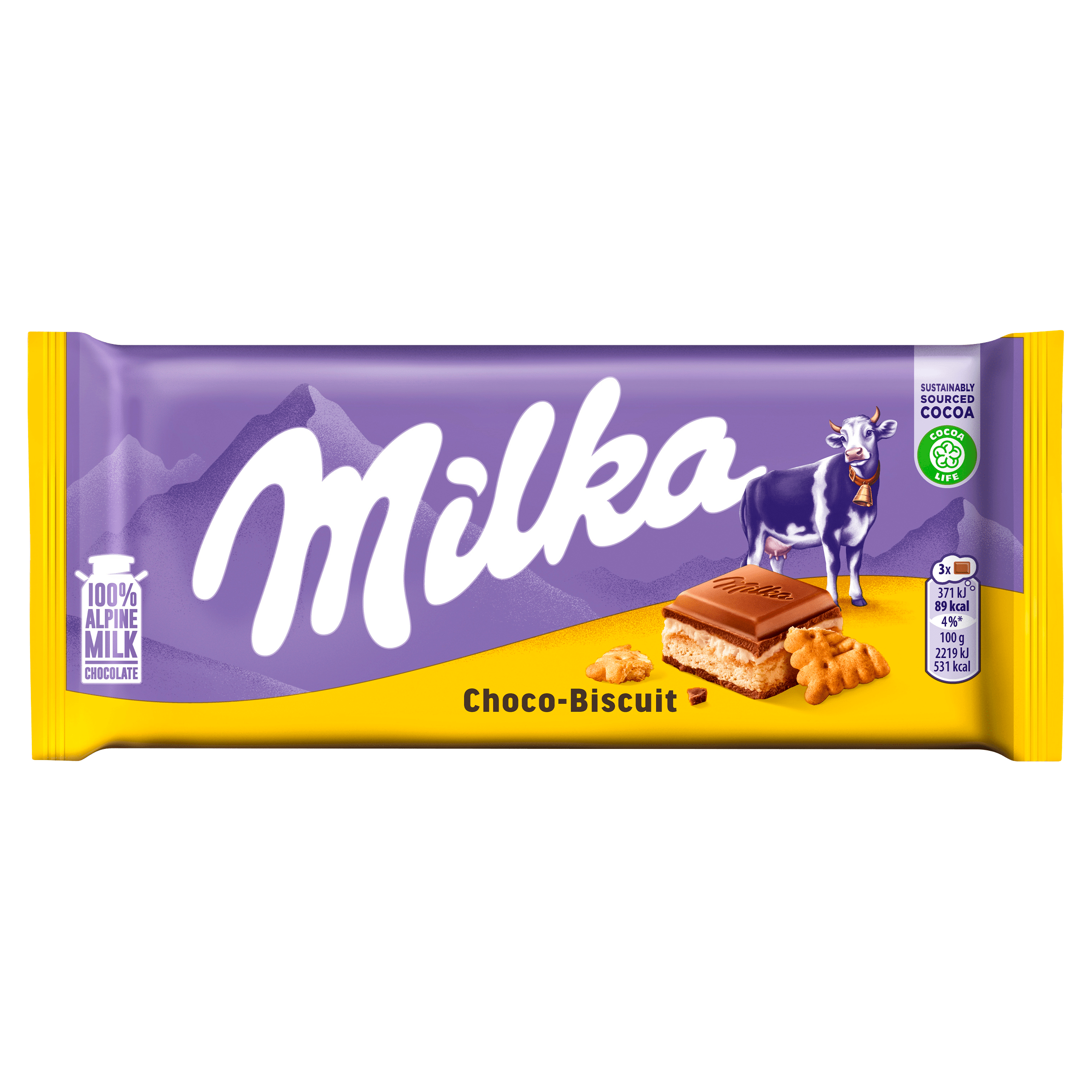MILKA CHOCO CHOCO BISCUIT 100G [KI]