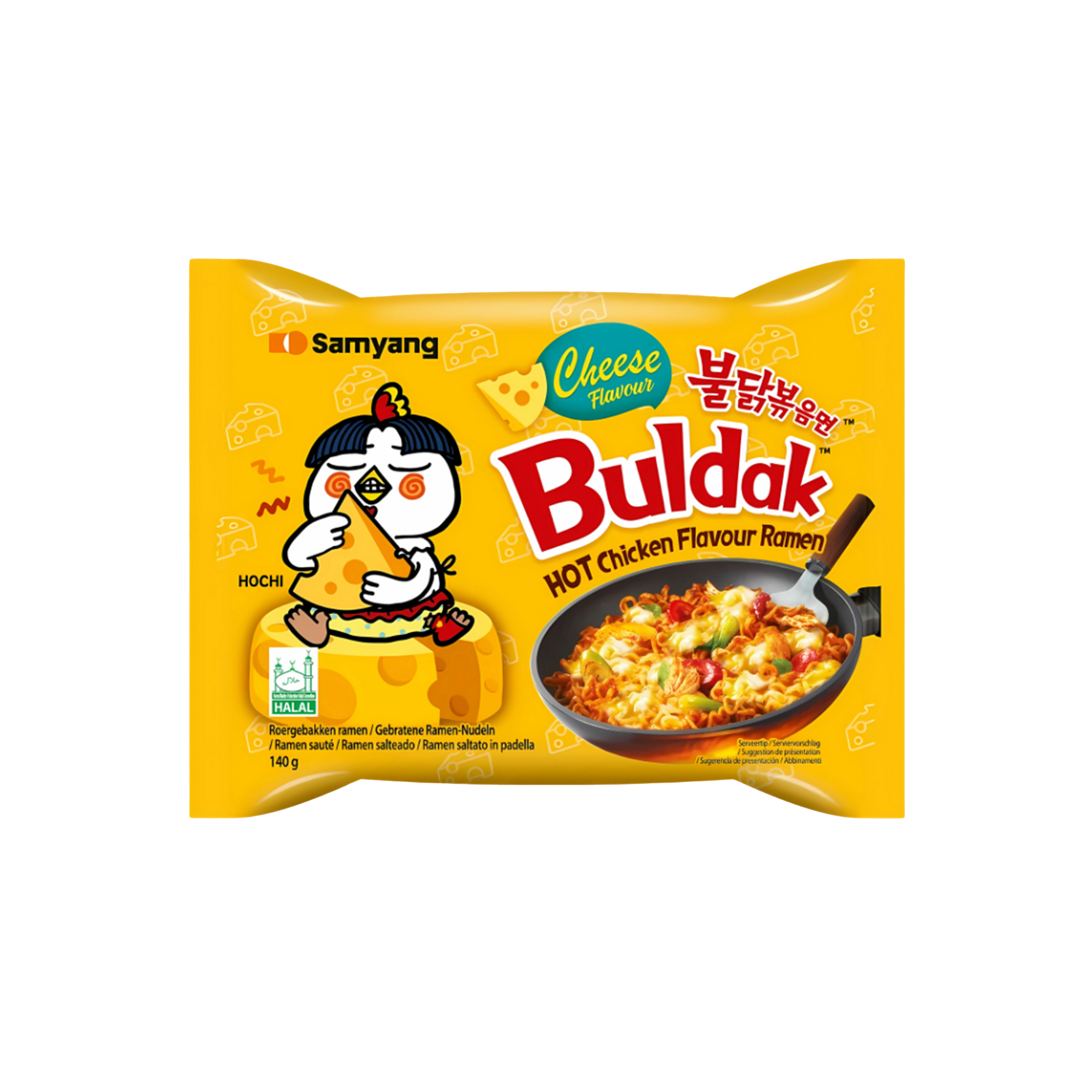 BULDAK HOT CHEESE FLV 140G