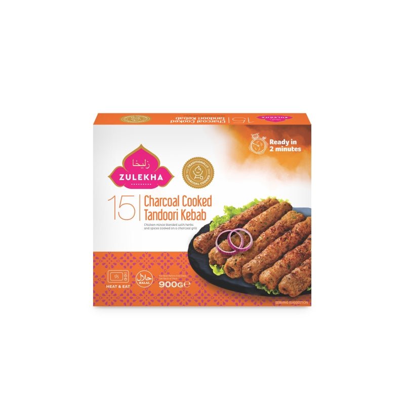 ZULEKHA CHICKEN TANDOORI KEBAB 900G