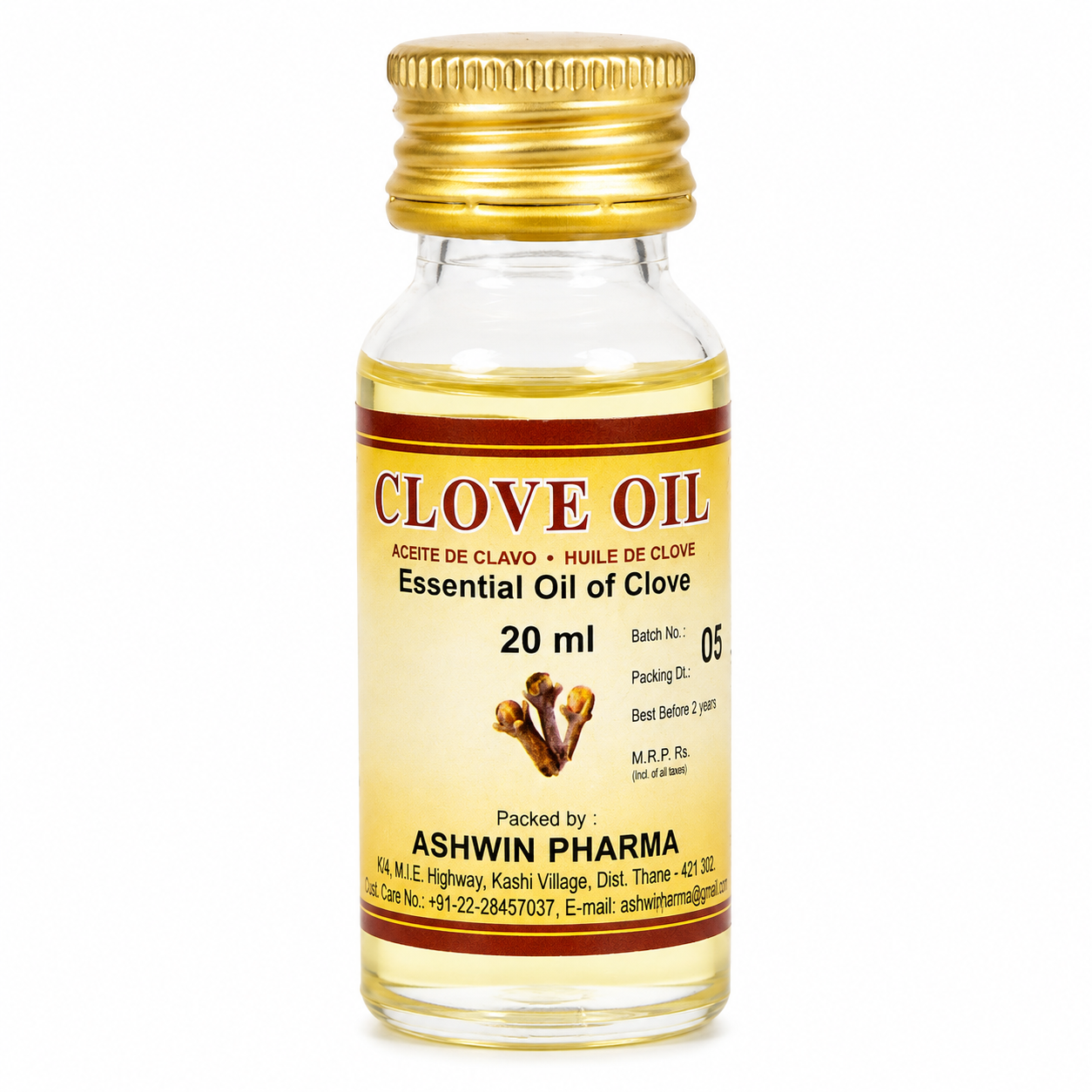 ASHWIN CLOVE OIL 20ML