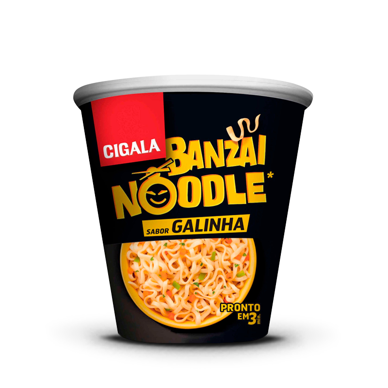 Cigala Banzai Noodle Galinha 8x67g