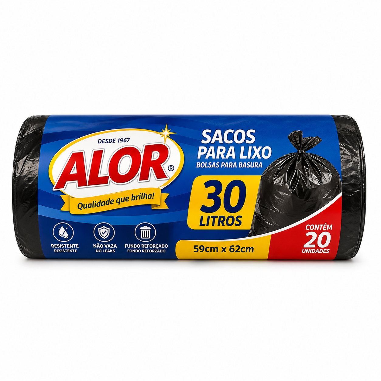 ALOR SACOS PARA LIXO 30LT