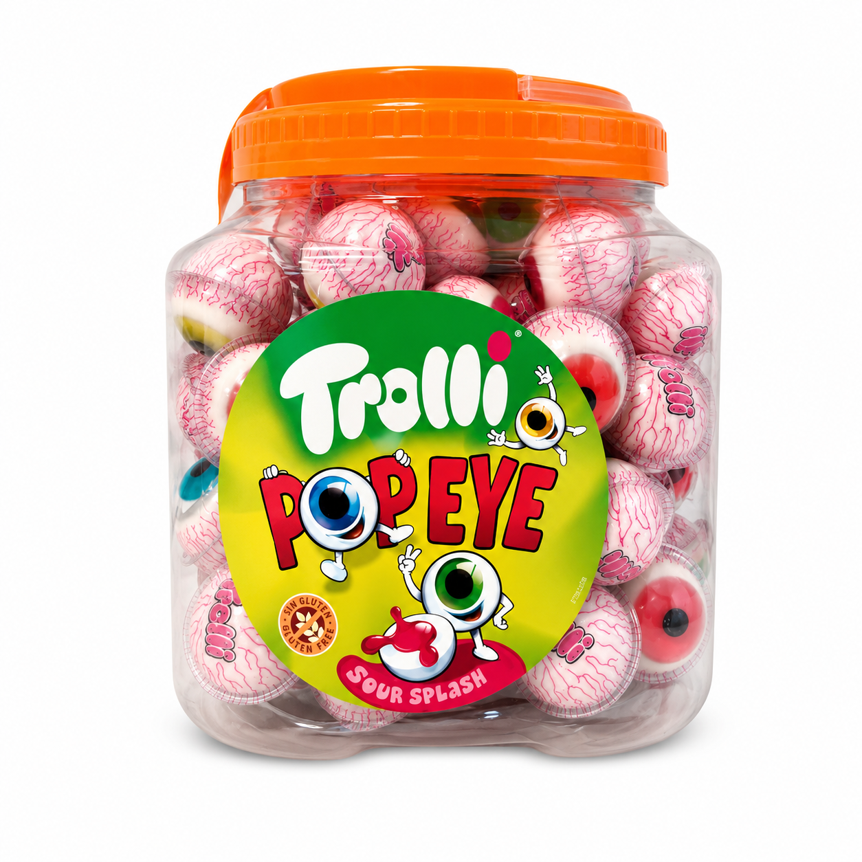 Trolli Ojo Relleno Tarro 60 Un (38208)