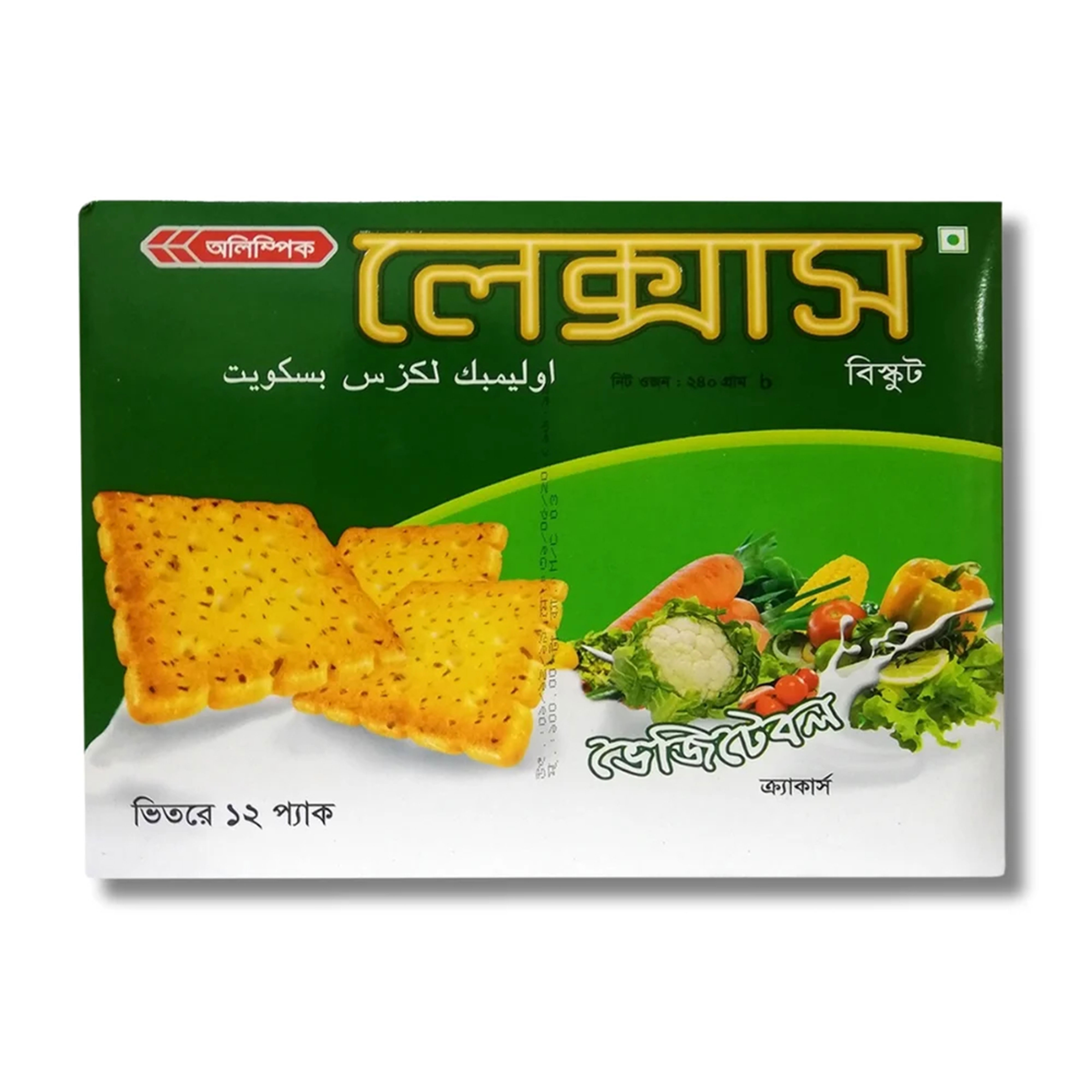 OLYMPIC LEXUS VEGETABLE CRACKERS 216G