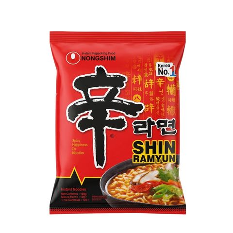 SHIN RAMYUN SPICY NOODLES 120G [KI]