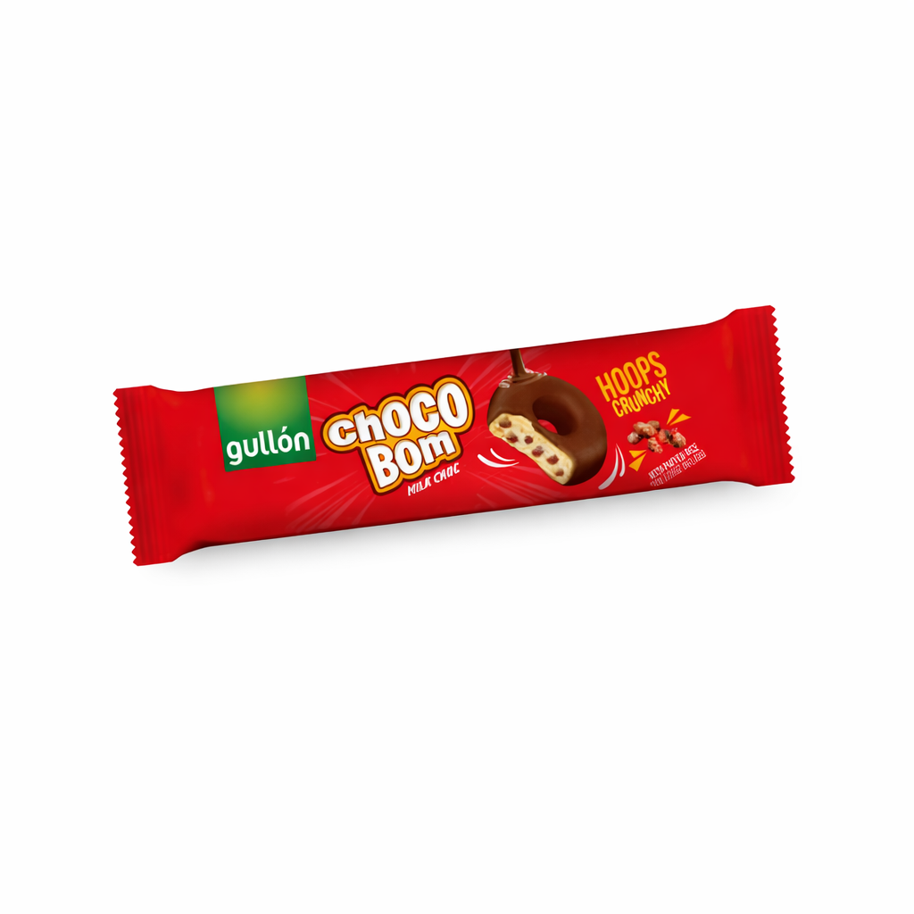 CHOCOBOM CHOCO LECHE 128Gx18 (04107)