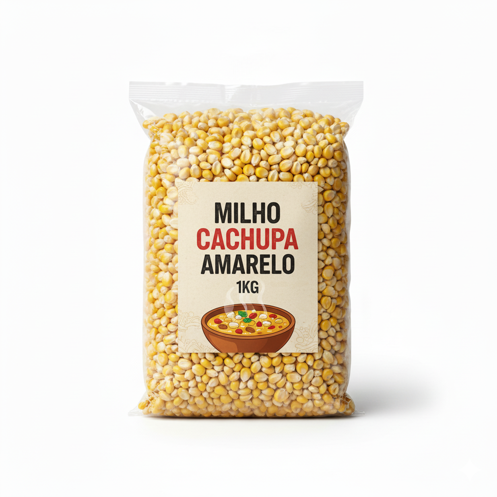 MILHO CACHUPA AMARELO 1KG