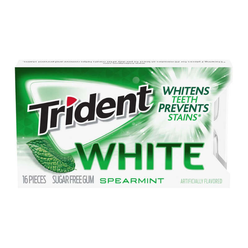 TRIDENT WHITE SPEARMINT 16.8G [TA]