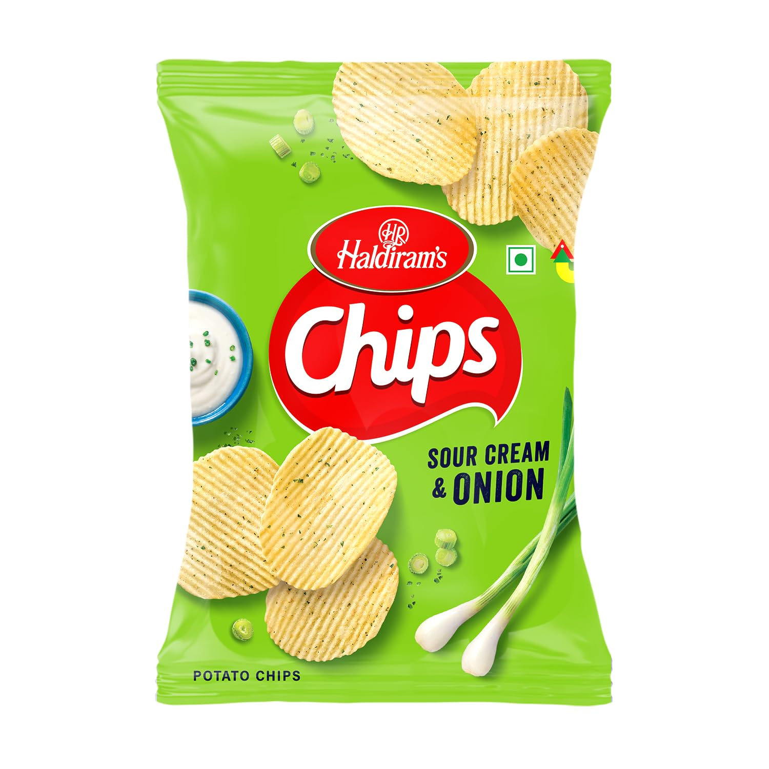 HALDIRAM CHIPS SOUR CREAM & ONION 120g (16815)