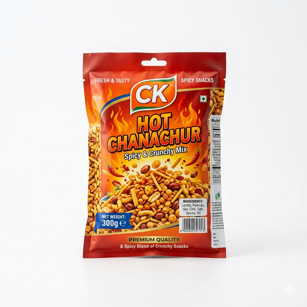 Ck Hot Chanachur 300g