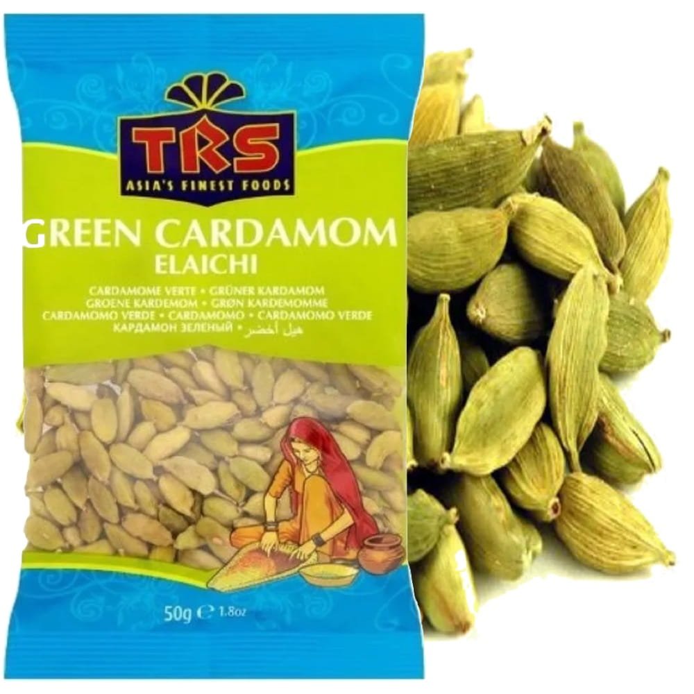 TRS GREEN CARDAMOM 50G