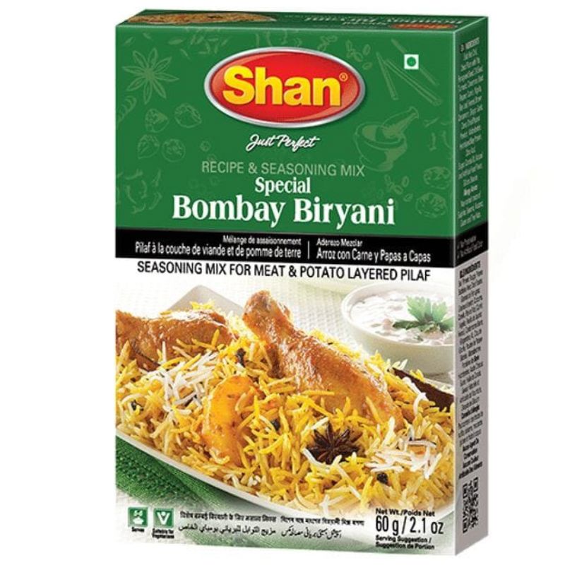 SHAN BOMBAY BIRYANI MASALA 60G 
