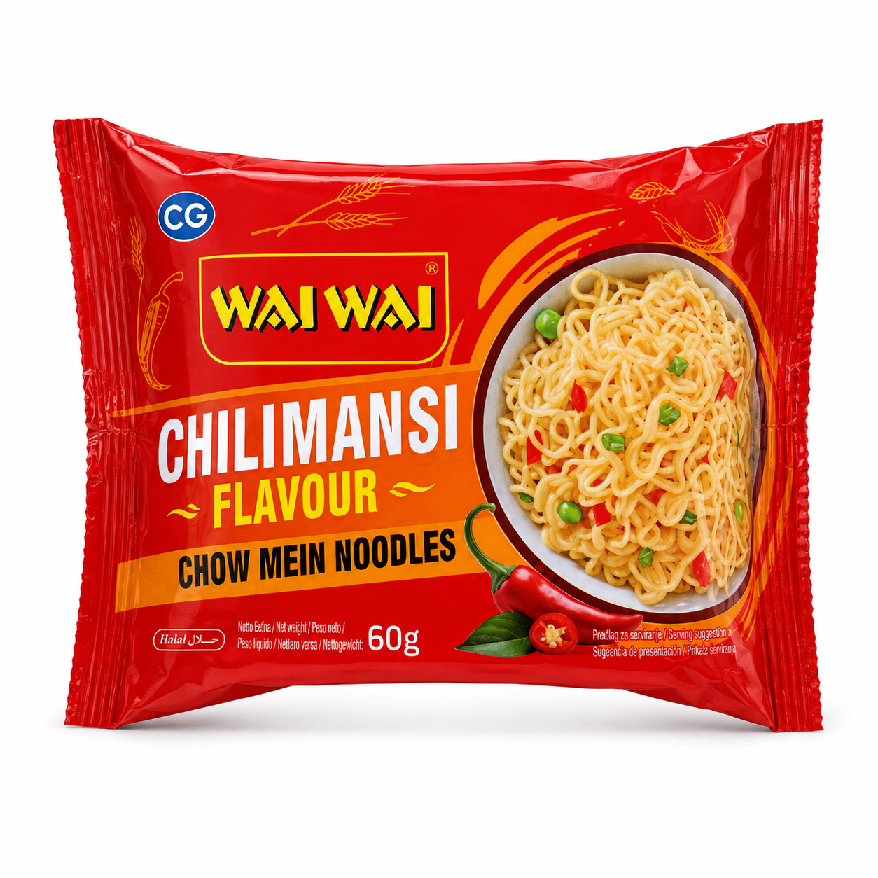 WAI WAI INSTANT NODDLES CHILLMANSI 60G*40PCS (58861)