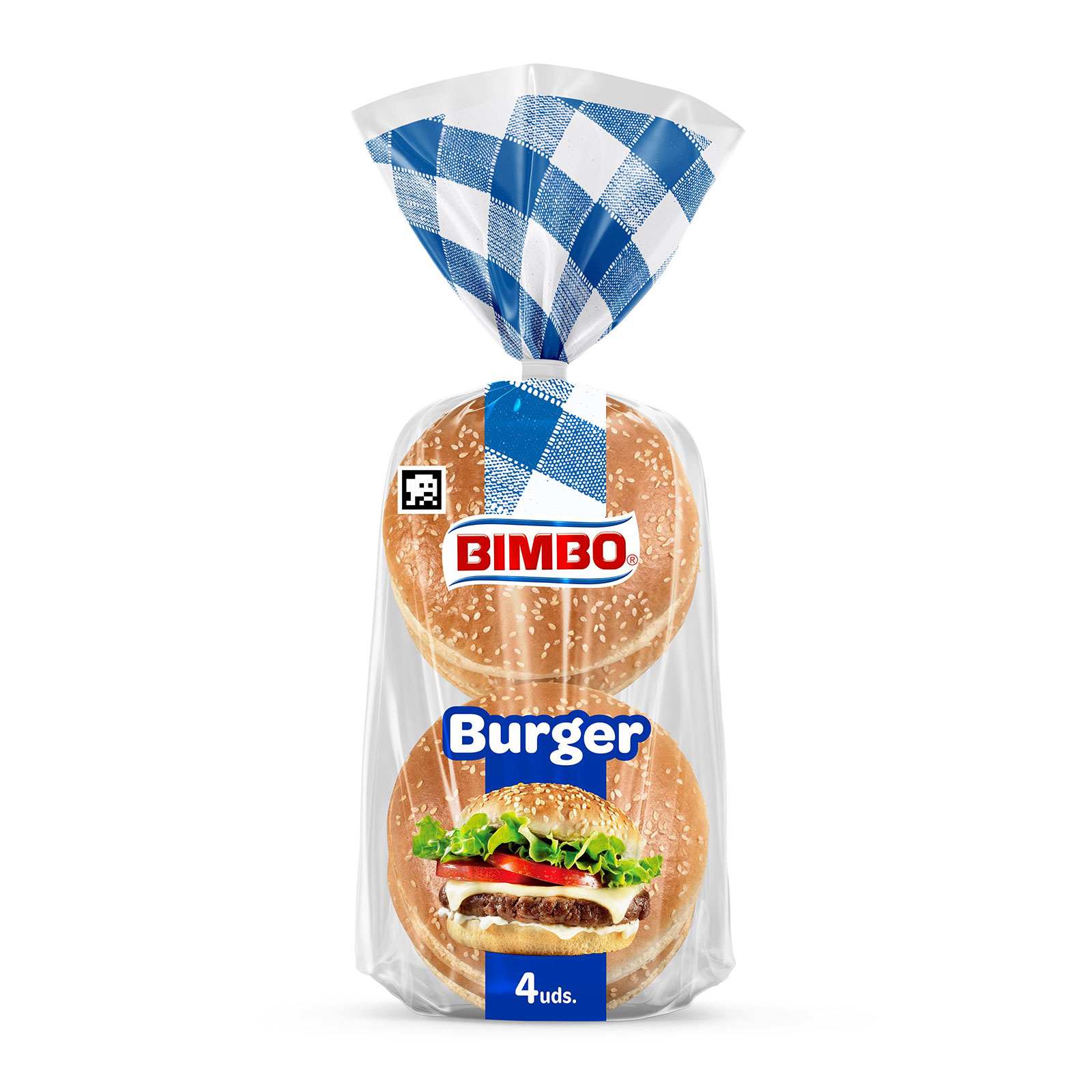 PAO BIMBO HAMBURGER SESAME 220G