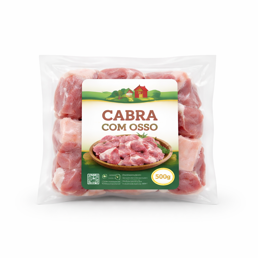 CABRA COM OSSO 500G