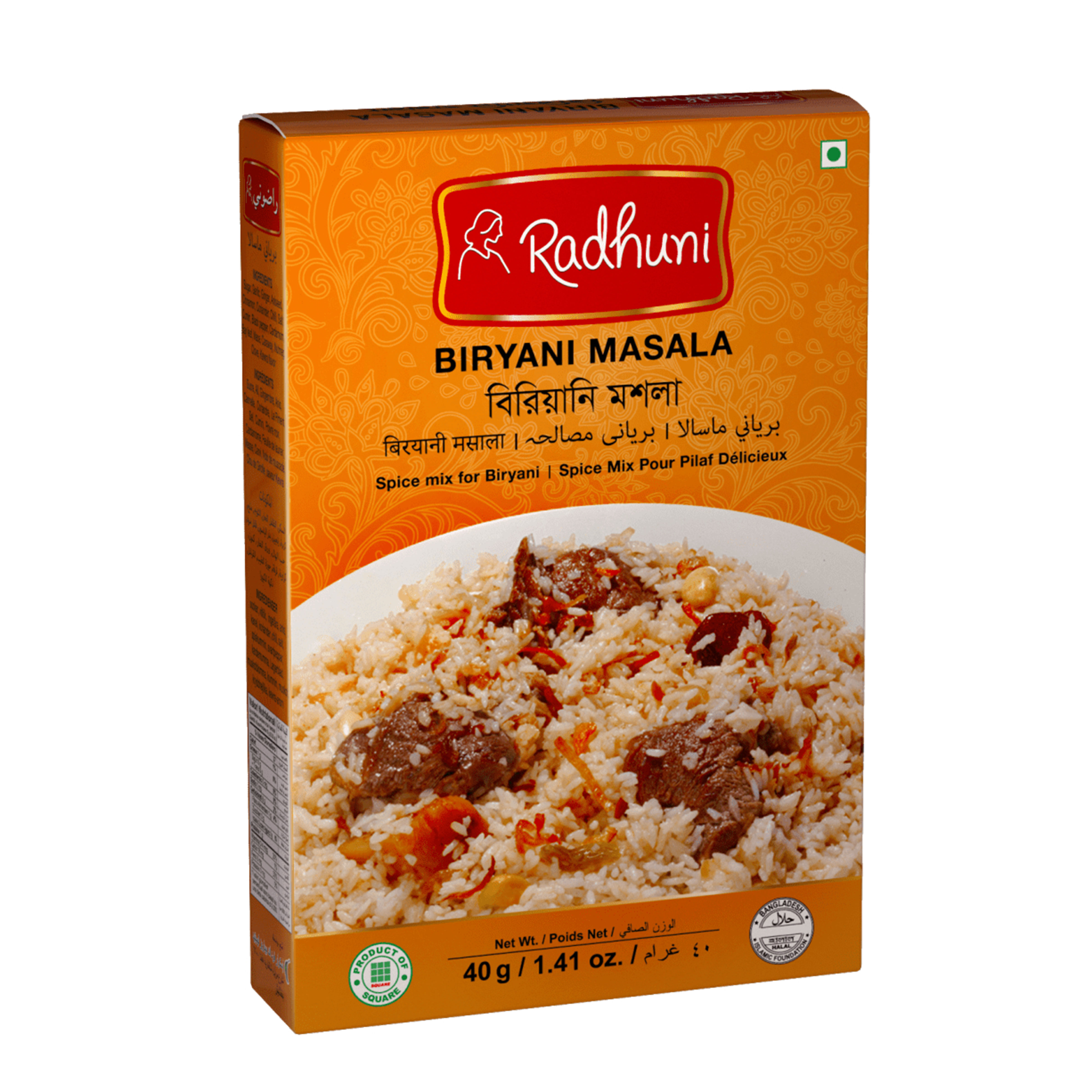 RADHUNI BIRYANI MASALA 40G