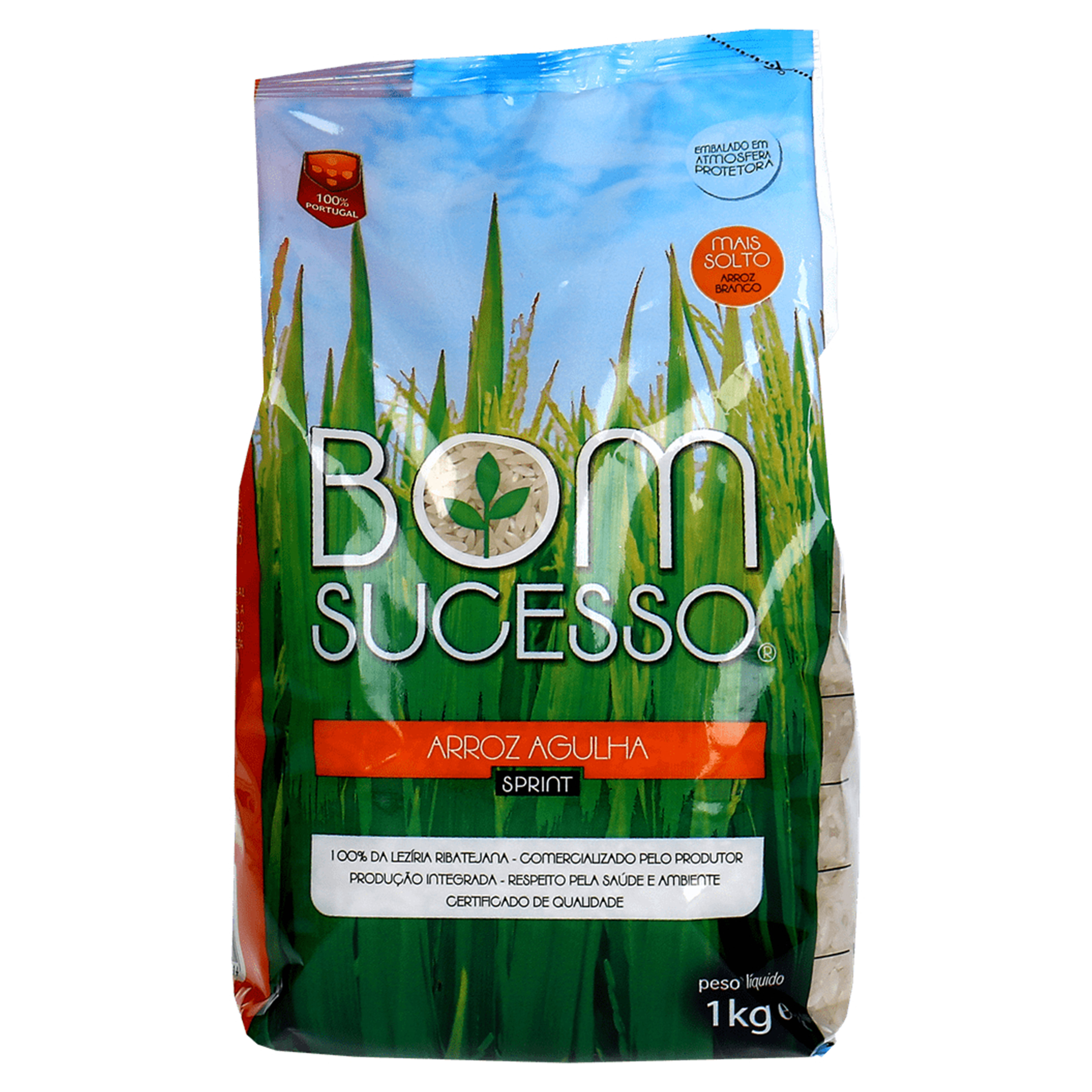 BOM SUCESSO ARROZ AGULHA 1KG