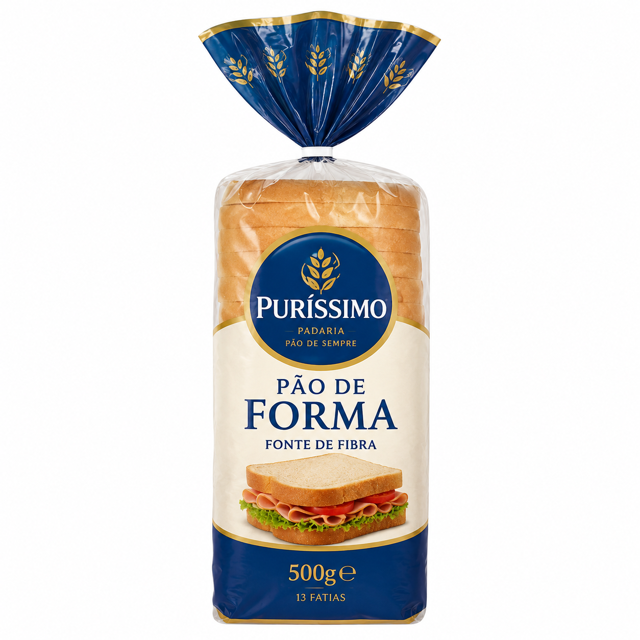 PURISSIMO PAO DE FORMA 500G