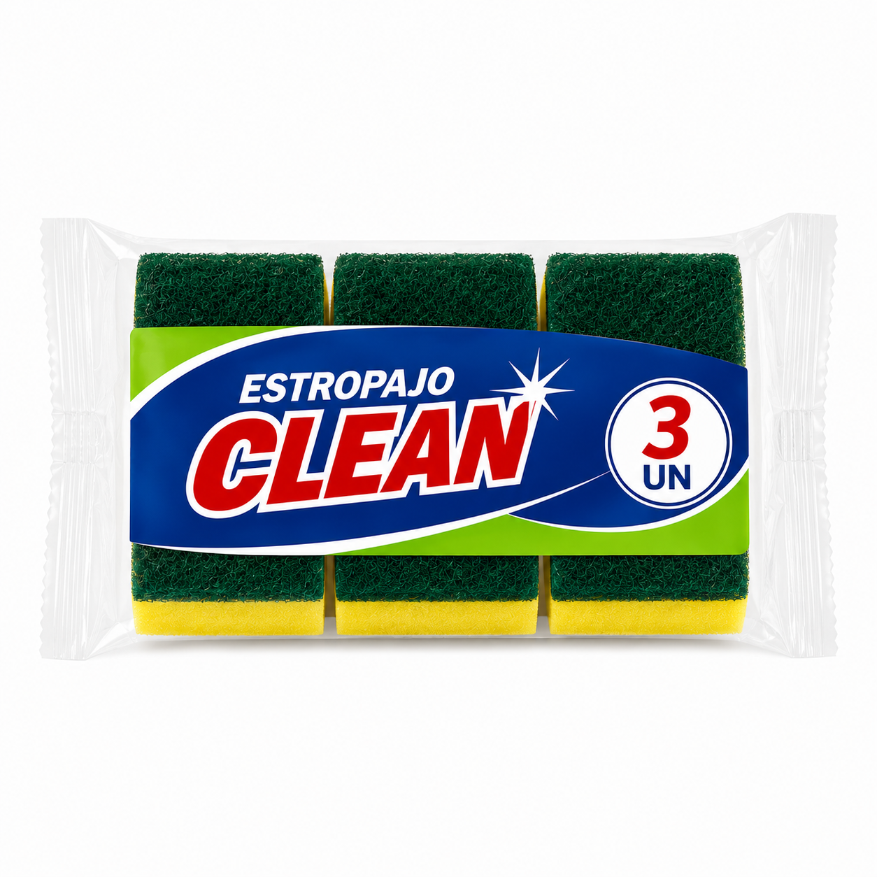 ESTROPAJO CLEAN 3 UN