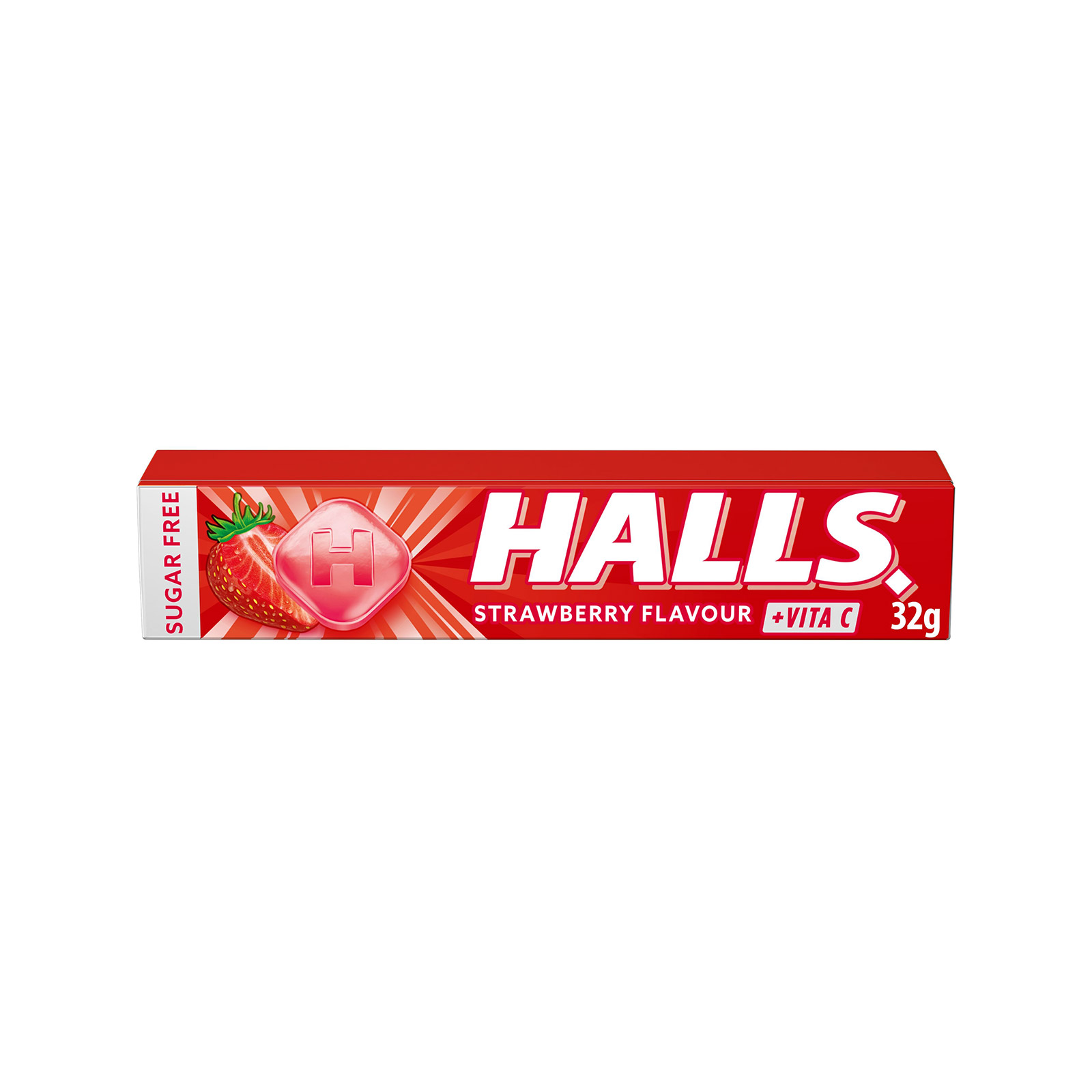 HALLS STRAWBERRY 32G [TA]