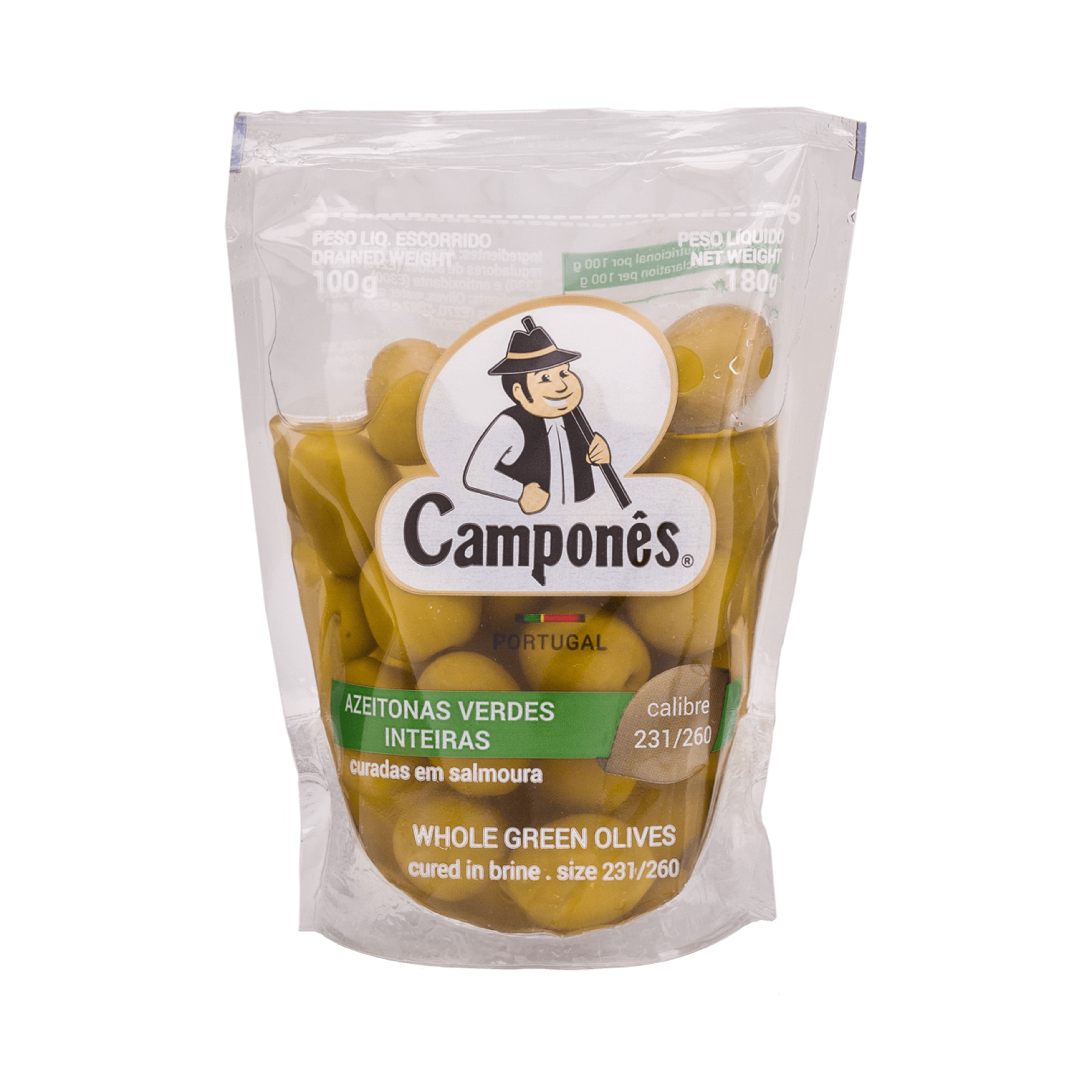 CAMPONES AZEITONAS VERDE 100G
