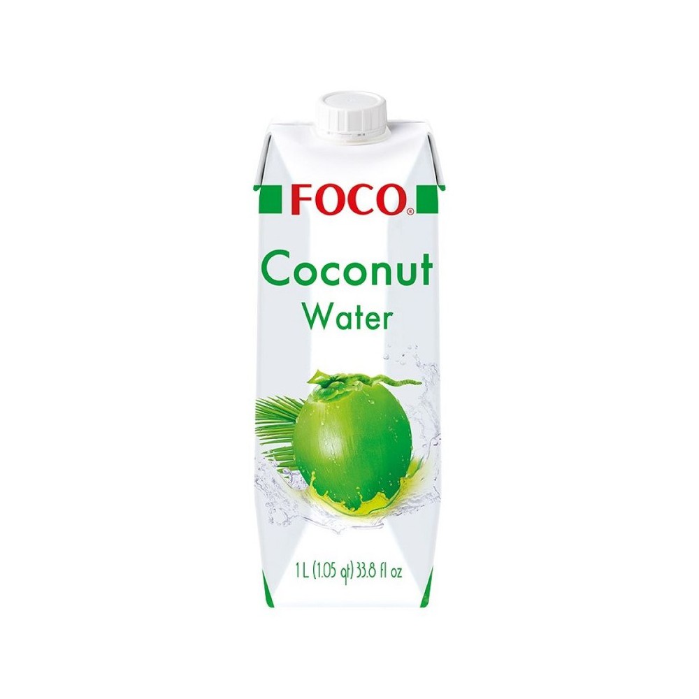 COCONUT WATER 1LT FOCO [KI]